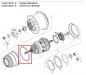 Preview: KUGELHALTER, SRAM Ø 82, 3/16"x18, LINKS